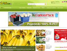 Tablet Screenshot of fresh-market.pl